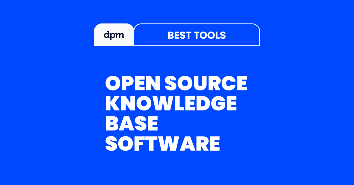 10 Best Open Source Knowledge Base Software in 2026