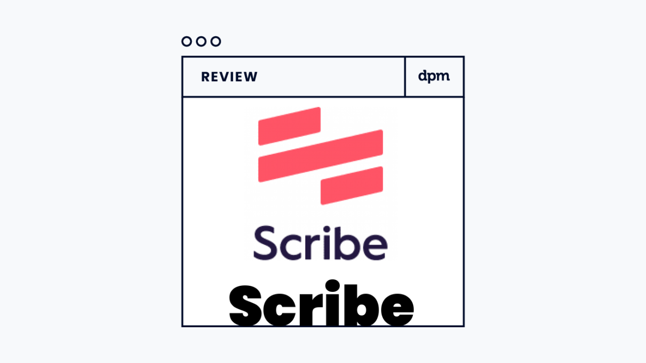 Scribe Product Review 31610