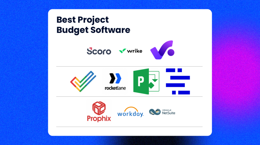 10 Best Project Budget Software Reviewed In 2026